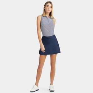 G/FORE Effortless Golf Skirt Skort Twilight Navy Blue Size Small